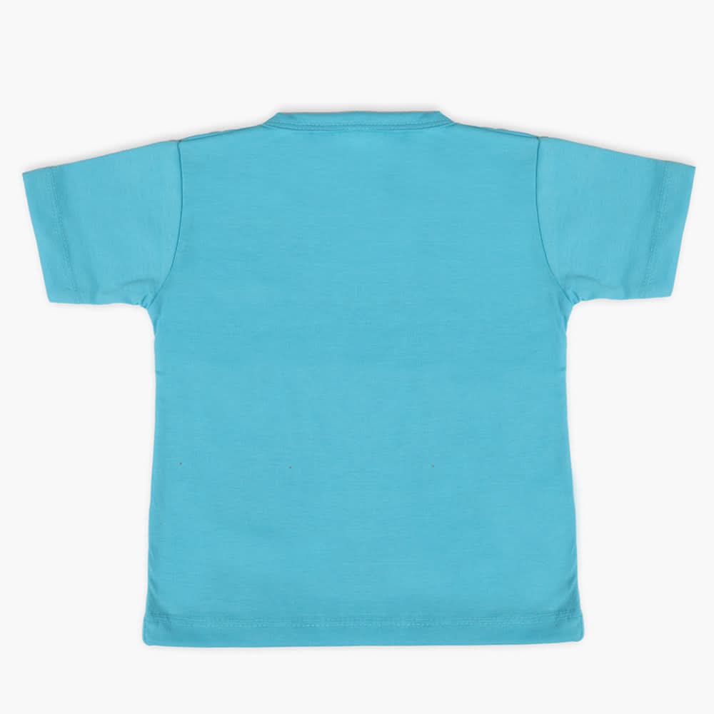 Boys Half Sleeves T-Shirt - Blue, Boys T-Shirts, Chase Value, Chase Value