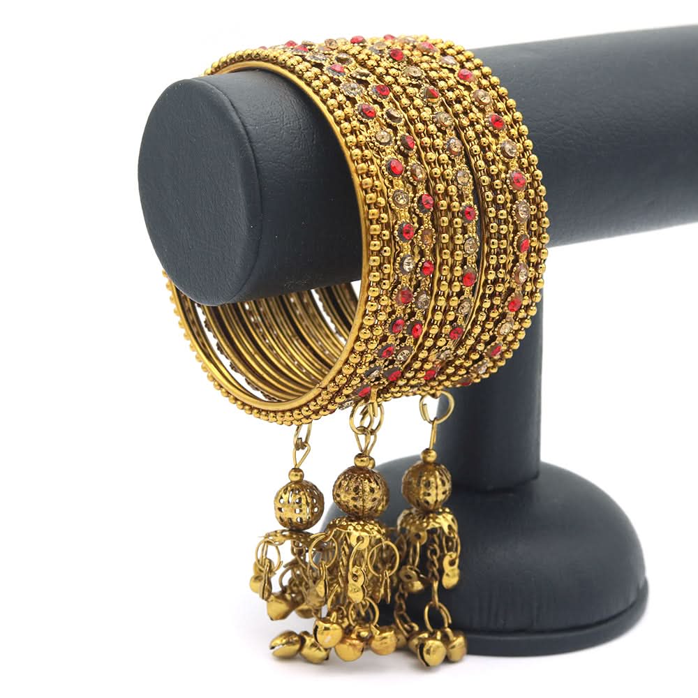 Women Deva Bangles - Golden, Women, Bangles & Bracelets, Chase Value, Chase Value