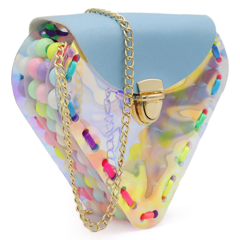 Girls Shoulder Bag - Blue, Kids Bags, Chase Value, Chase Value