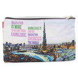 Pencil Pouch Two Zipper - Red, Pencil Boxes & Stationery Sets, Chase Value, Chase Value