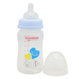 Mum Love Wide Neck Bottle 240ml B0385 - Light Blue, Kids, Feeding Supplies, Chase Value, Chase Value