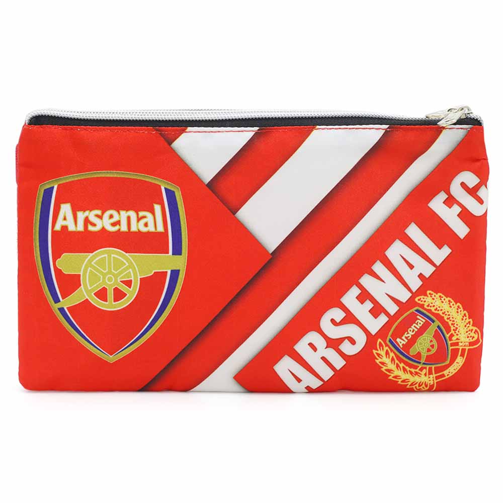 Pencil Pouch Two Zipper - Red, Pencil Boxes & Stationery Sets, Chase Value, Chase Value