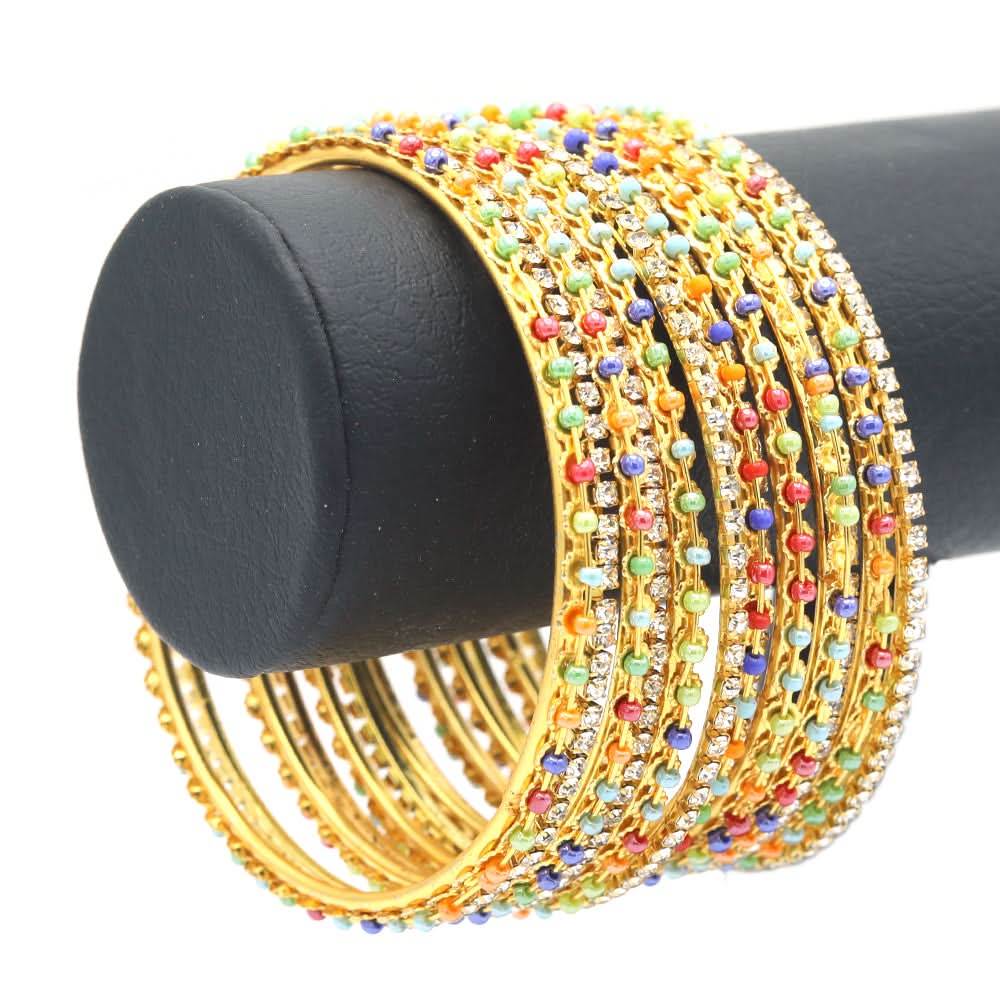 Women Deva Bangles - Golden, Women, Bangles & Bracelets, Chase Value, Chase Value