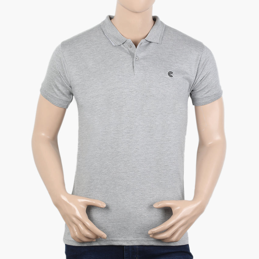 Men's Half Sleeves T-Shirt - Light Grey, Men's T-Shirts & Polos, Chase Value, Chase Value