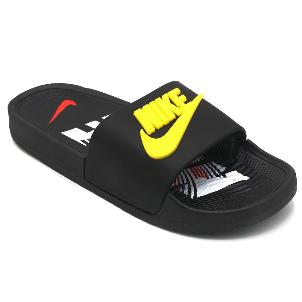 Men's Slider - Yellow, Men's Slippers, Chase Value, Chase Value