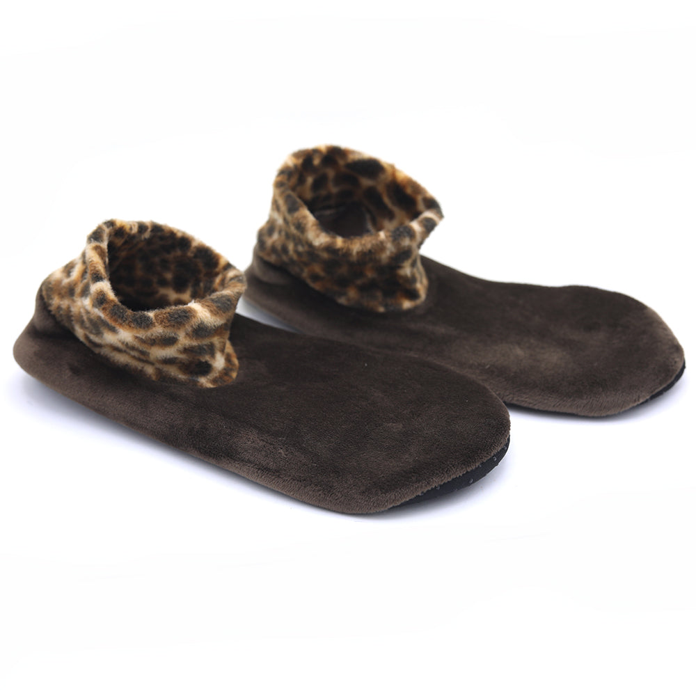 Women's Velvet Boot Socks - Dark Brown, Women, Socks Stocking And Gloves, Chase Value, Chase Value