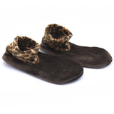 Women's Velvet Boot Socks - Dark Brown, Women, Socks Stocking And Gloves, Chase Value, Chase Value