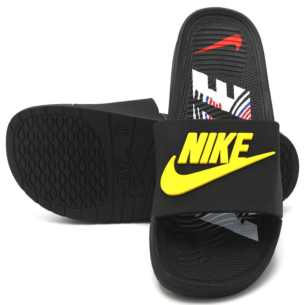 Men's Slider - Yellow, Men's Slippers, Chase Value, Chase Value