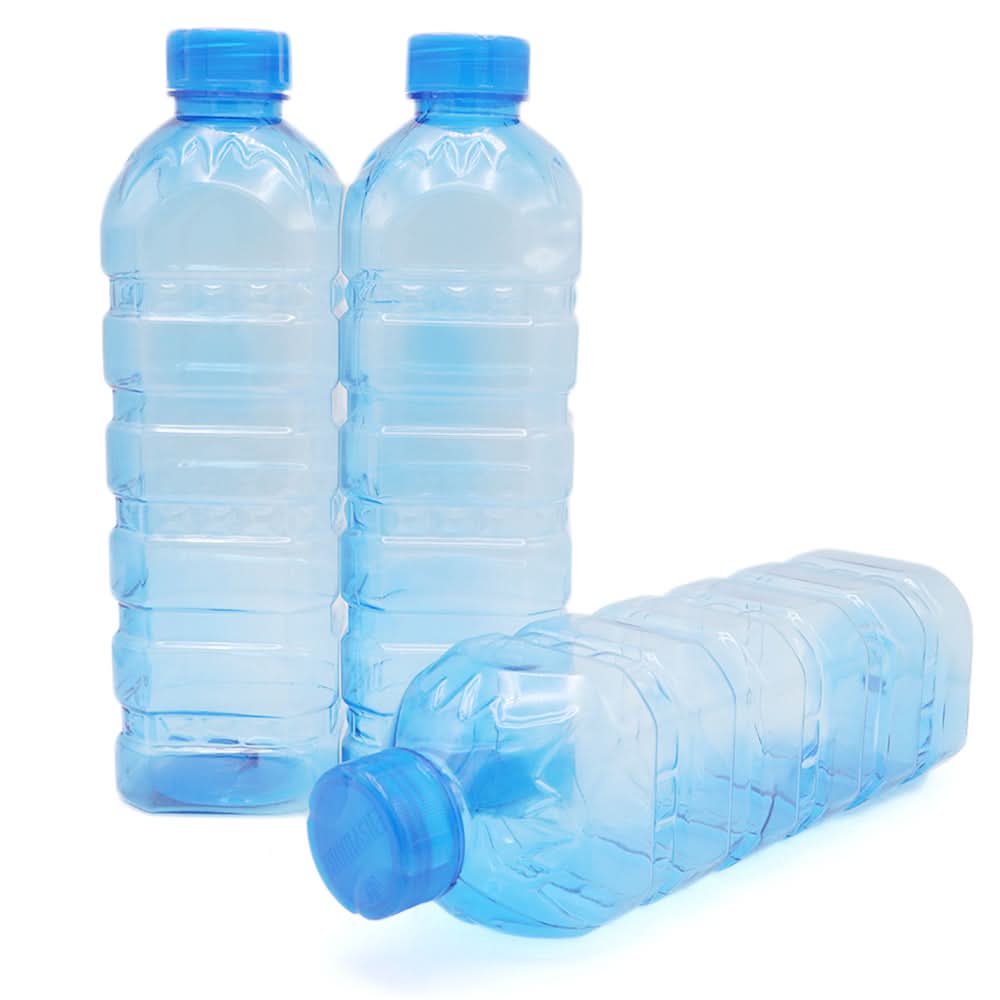 Happy Bottle 3 Pcs Set - Blue, Kids, Tiffin Boxes And Bottles, Chase Value, Chase Value