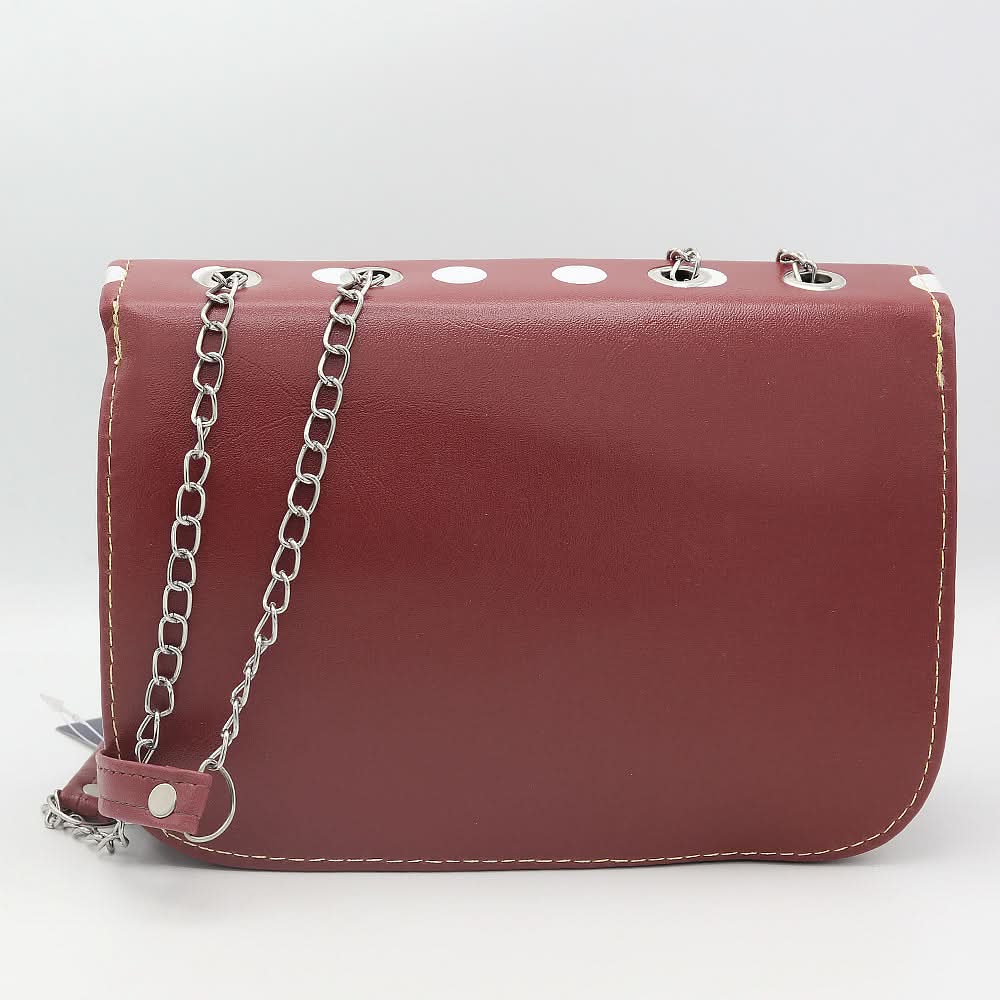 Women's Shoulder Bag 3128 - Maroon, Women, Bags, Chase Value, Chase Value