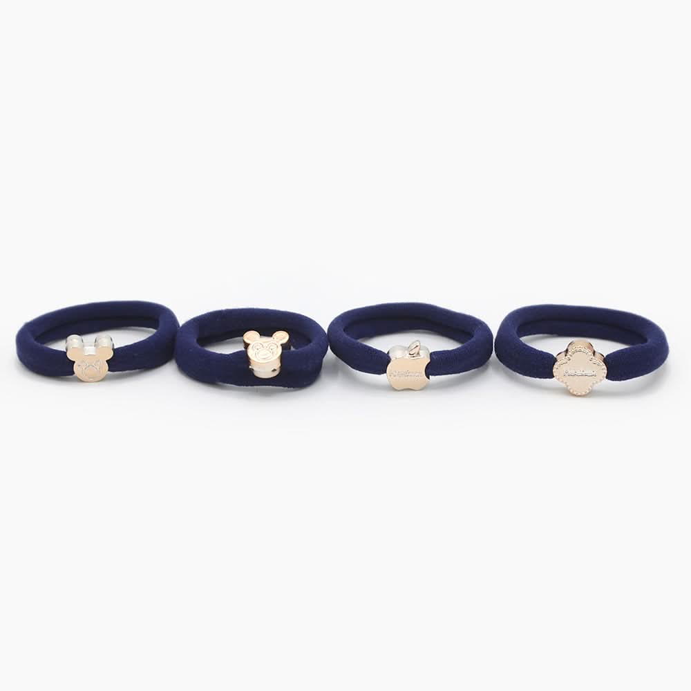 Girls Hair Pony - Navy Blue, Girls Hair Accessories, Chase Value, Chase Value