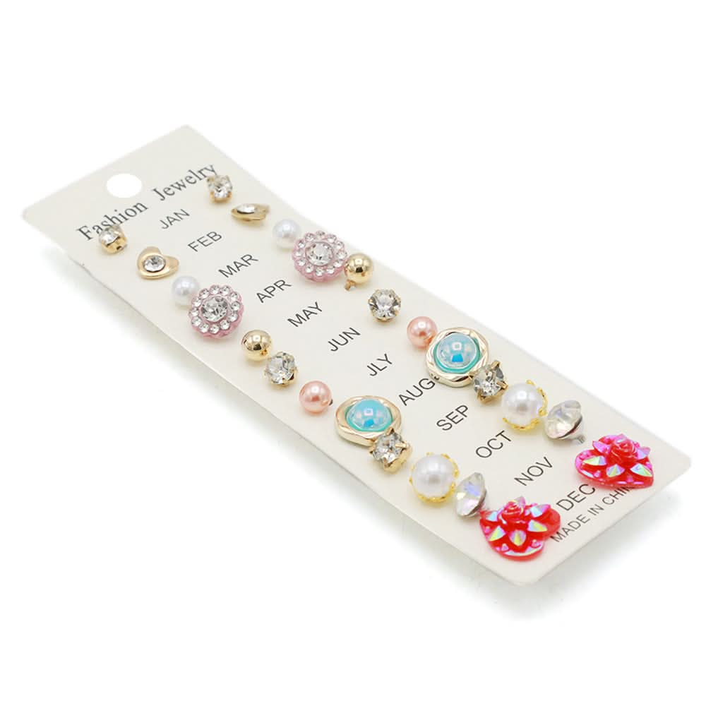 Girls Tops Card - 12Pcs, Women Earrings & Tops, Chase Value, Chase Value