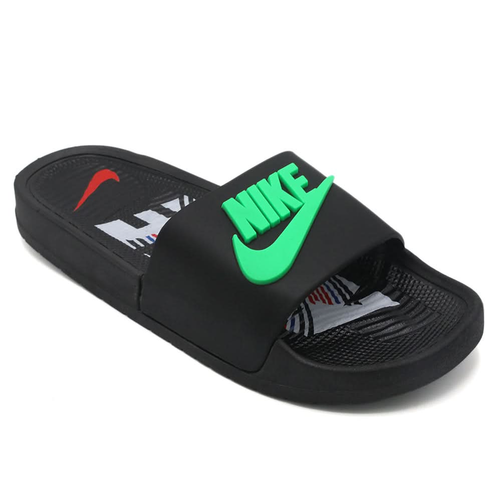 Men's Slider - Green, Men's Slippers, Chase Value, Chase Value