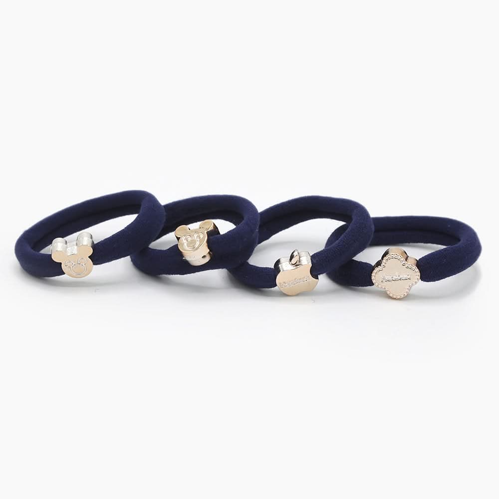 Girls Hair Pony - Navy Blue, Girls Hair Accessories, Chase Value, Chase Value