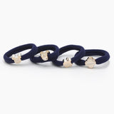 Girls Hair Pony - Navy Blue, Girls Hair Accessories, Chase Value, Chase Value