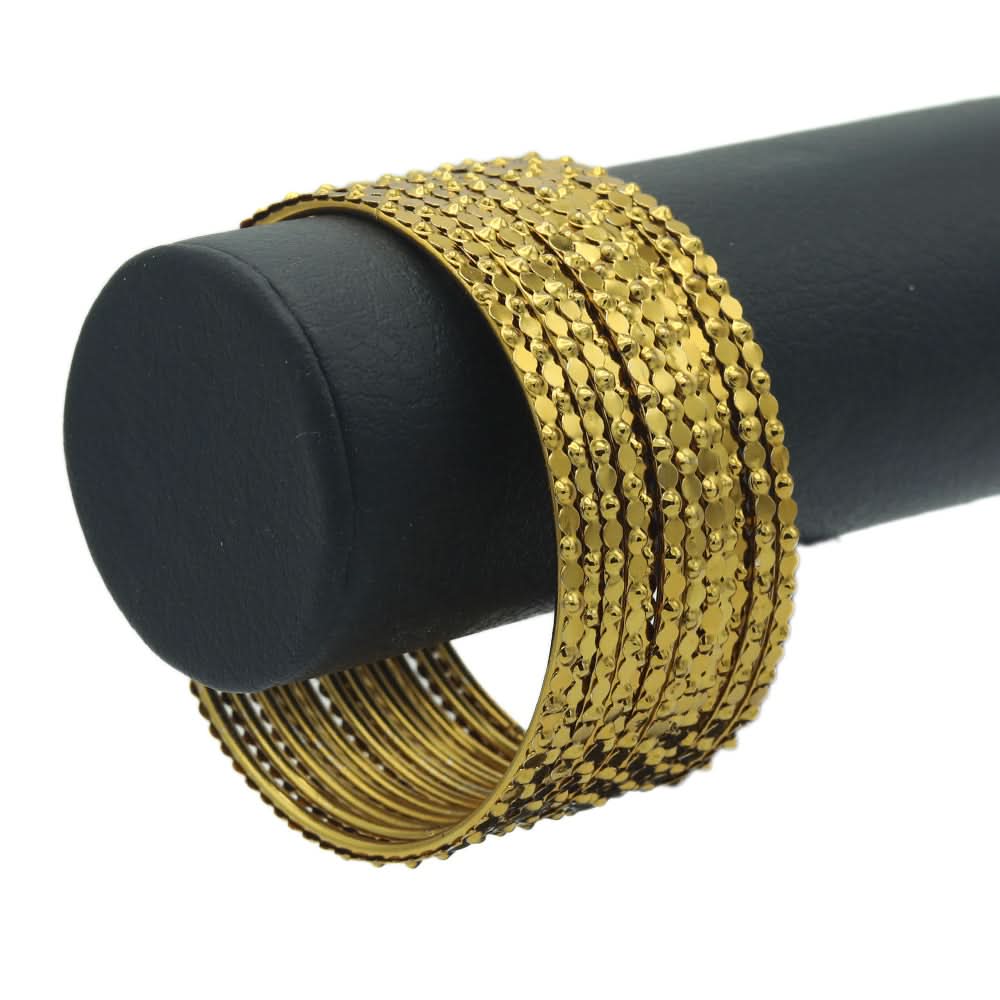 Women Deva Bangles - Golden, Women, Bangles & Bracelets, Chase Value, Chase Value