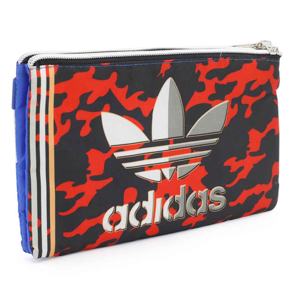Pencil Pouch Two Zipper - Blue, Pencil Boxes & Stationery Sets, Chase Value, Chase Value