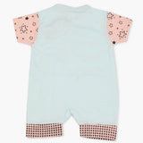 Newborn Boys Half Sleeves Romper - Light Blue, Newborn Boys Rompers, Chase Value, Chase Value