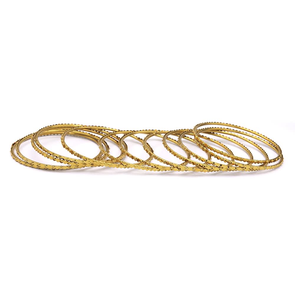 Women Deva Bangles - Golden, Women, Bangles & Bracelets, Chase Value, Chase Value
