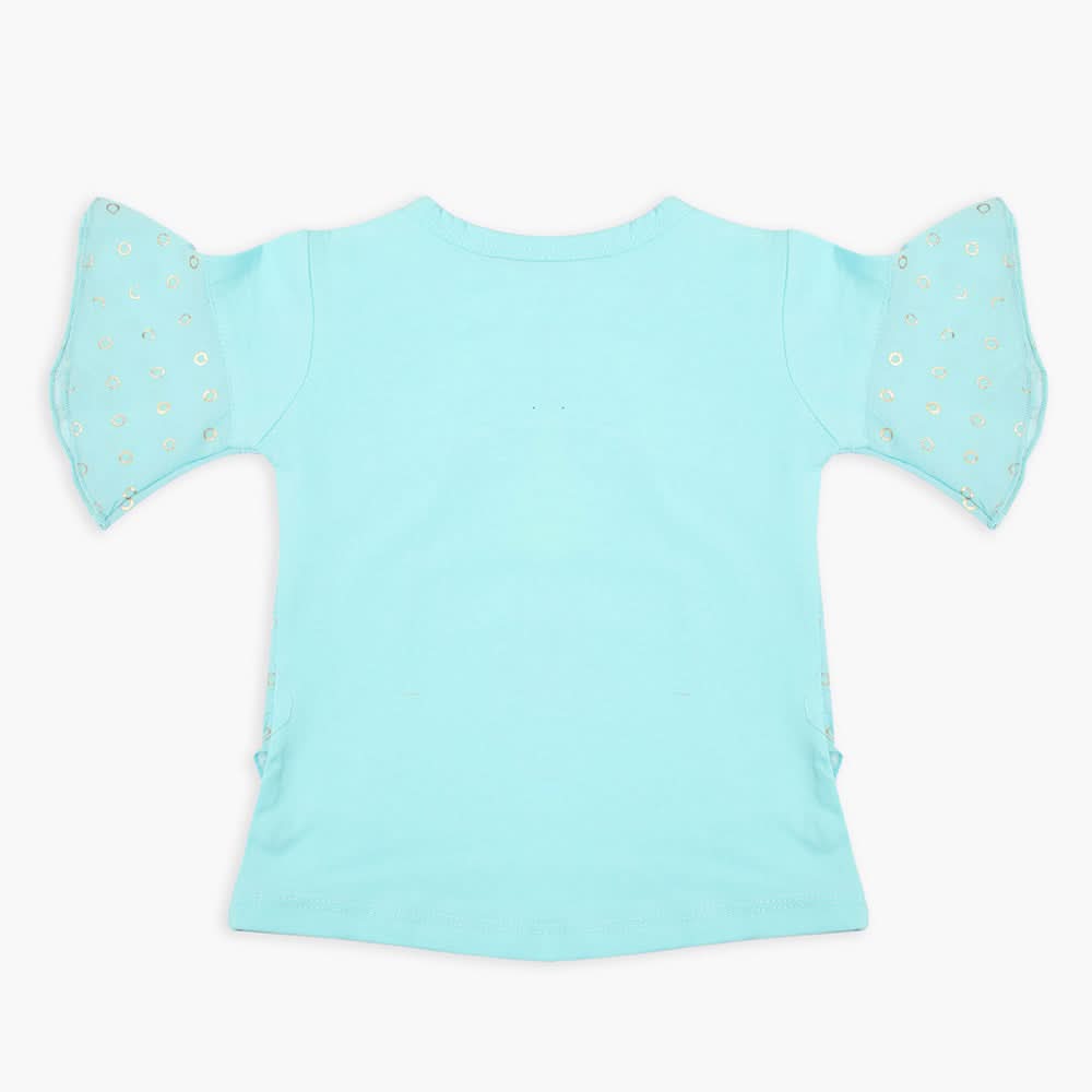 Girls T-Shirt - Light Blue, Girls T-Shirts, Chase Value, Chase Value