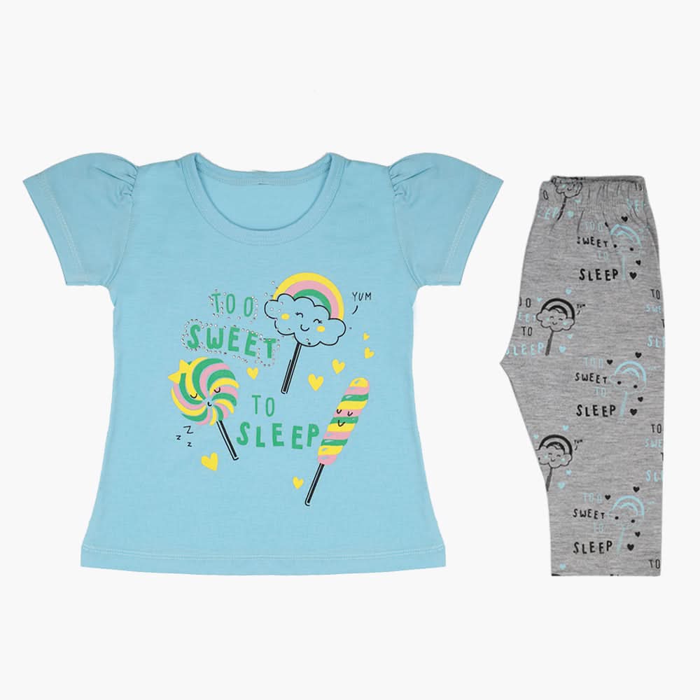 Girls Tights Suit - Blue, Girls Suits, Chase Value, Chase Value