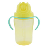 Mum Love Straw Cup 350ml C6218 - Yellow, Kids, Feeding Supplies, Chase Value, Chase Value