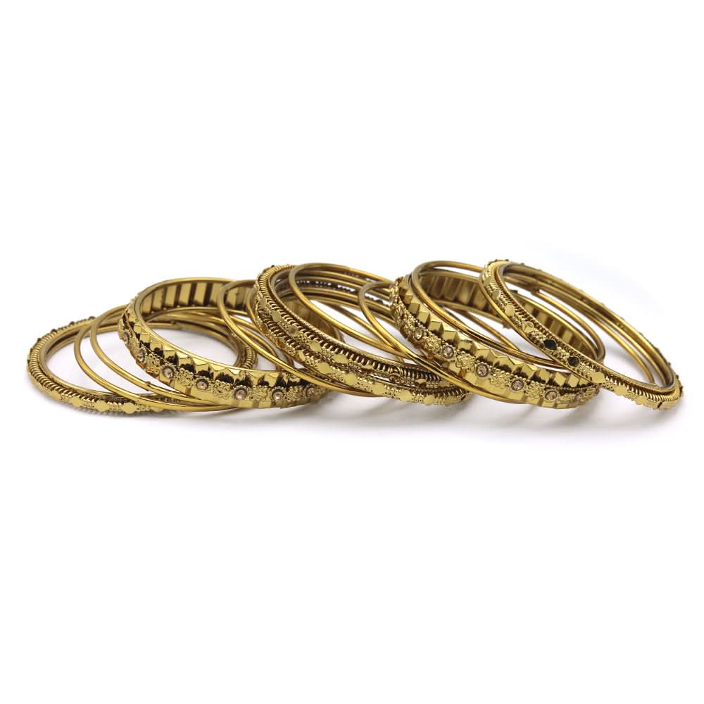 Women Deva Bangles - Golden, Women, Bangles & Bracelets, Chase Value, Chase Value