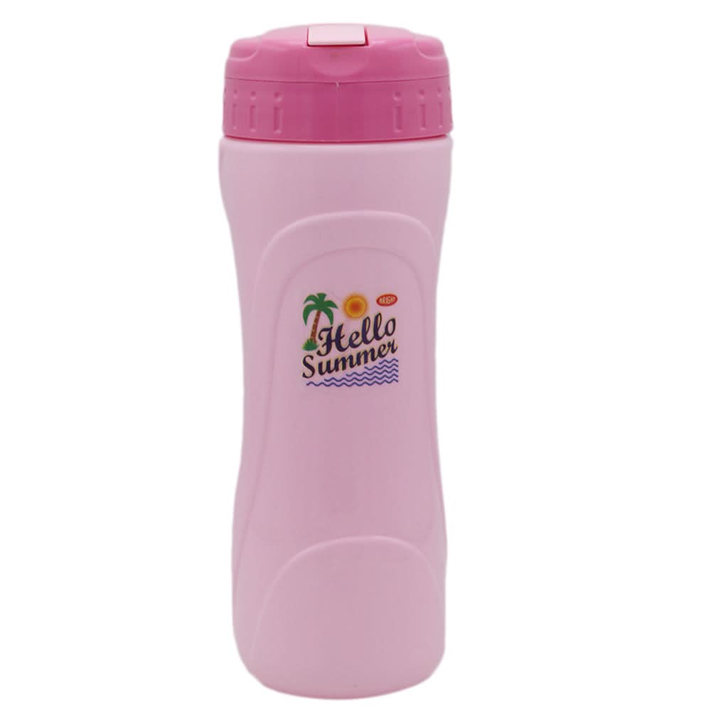 Hello Summer Water Bottle - Pink, Kids, Tiffin Boxes And Bottles, Chase Value, Chase Value