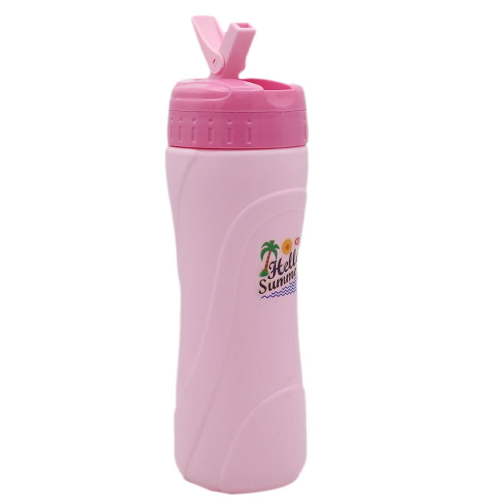 Hello Summer Water Bottle - Pink, Kids, Tiffin Boxes And Bottles, Chase Value, Chase Value