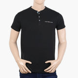 Men's Half Sleeves T-Shirt - Black, Men's T-Shirts & Polos, Chase Value, Chase Value