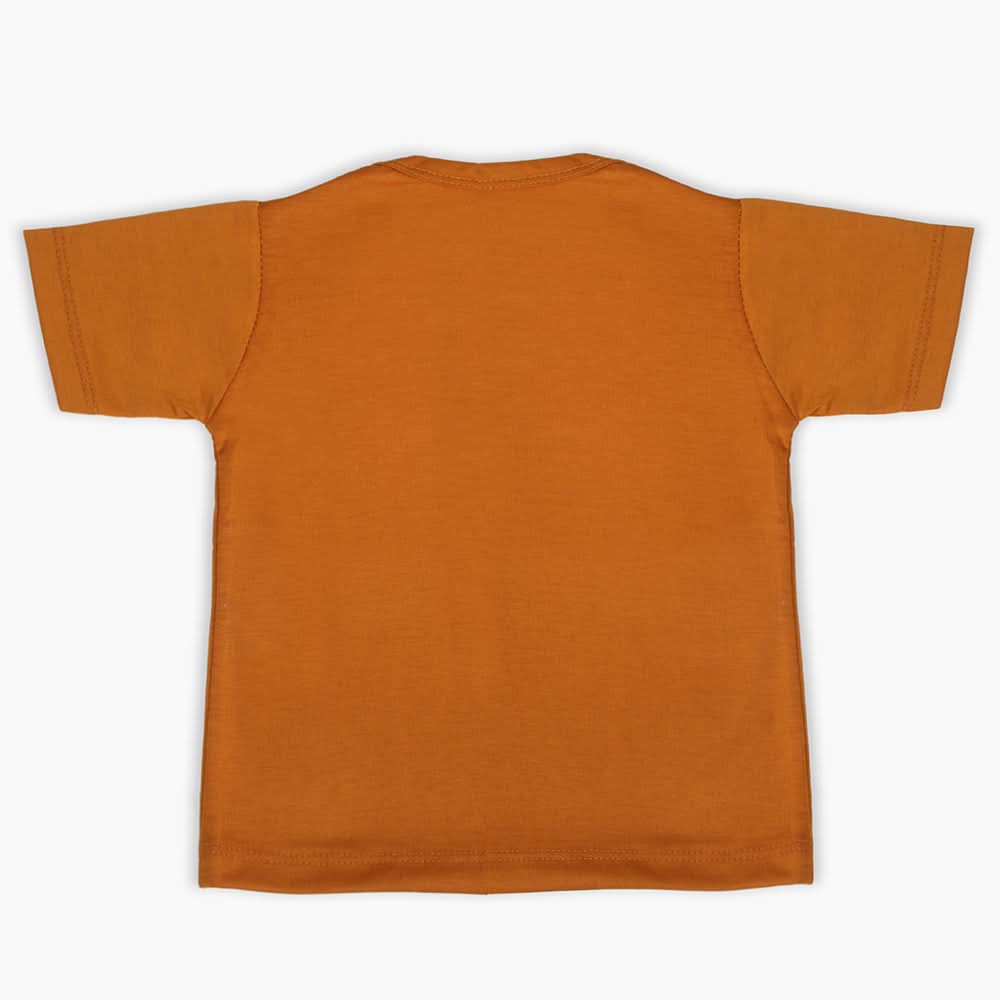 Boys Half Sleeves T-Shirt - Mustard, Boys T-Shirts, Chase Value, Chase Value