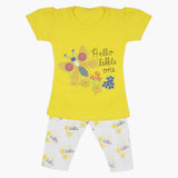Girls Tights Suit - Yellow, Girls Suits, Chase Value, Chase Value