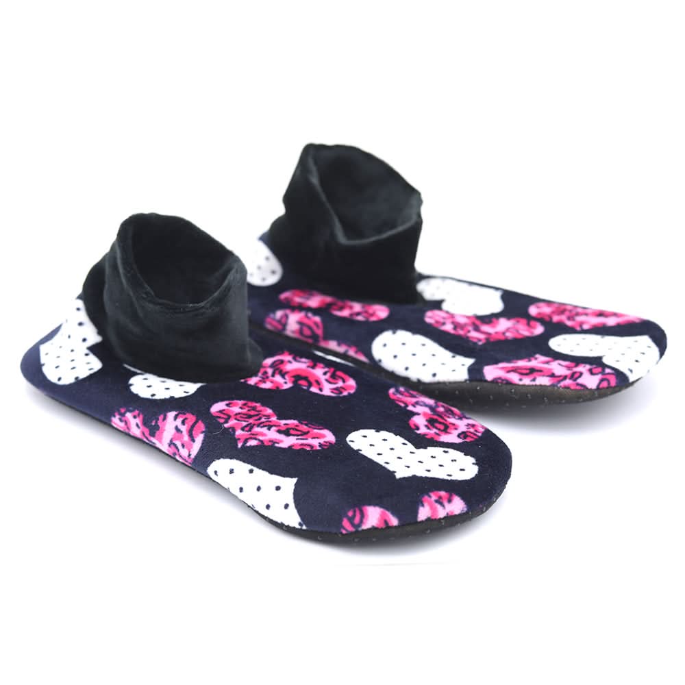 Women's Velvet Boot Socks - Navy Blue, Women, Socks Stocking And Gloves, Chase Value, Chase Value