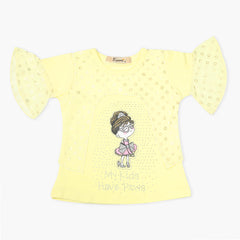 Girls T-Shirt - Lemon, Girls T-Shirts, Chase Value, Chase Value