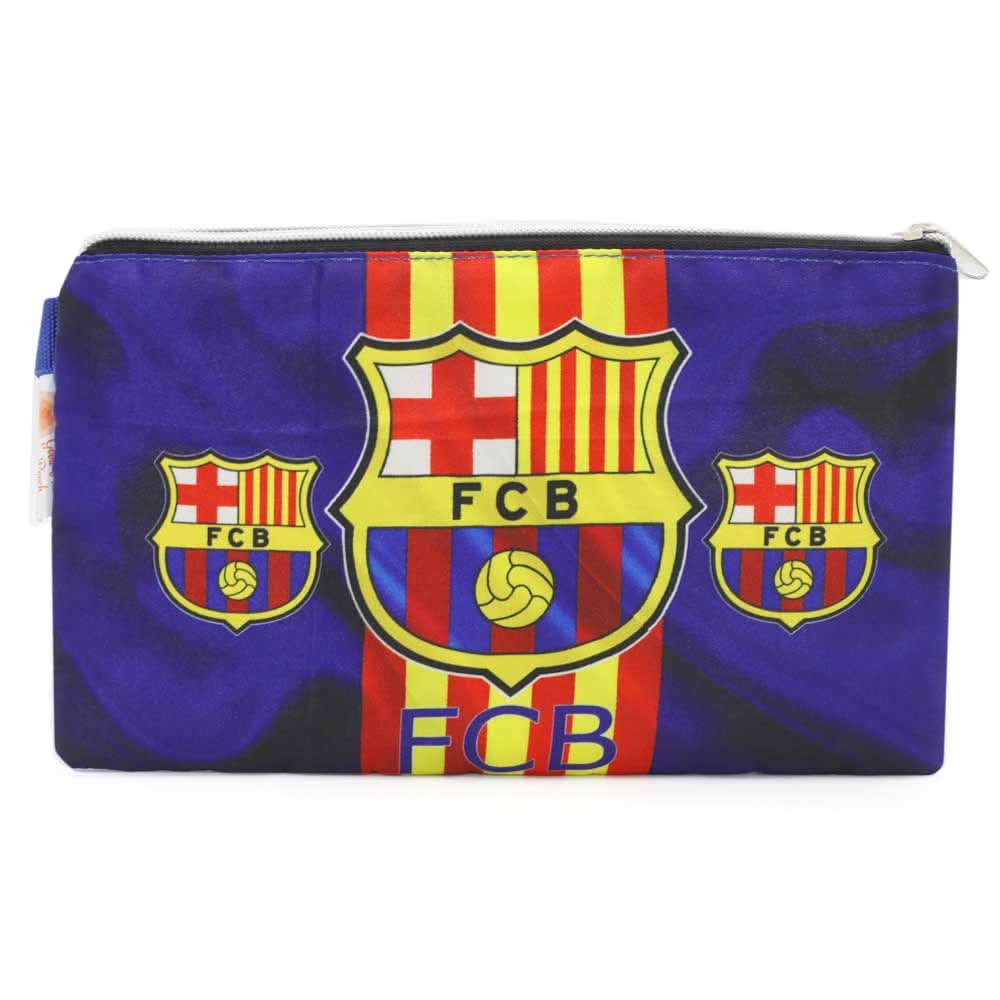 Pencil Pouch Two Zipper - Blue, Pencil Boxes & Stationery Sets, Chase Value, Chase Value