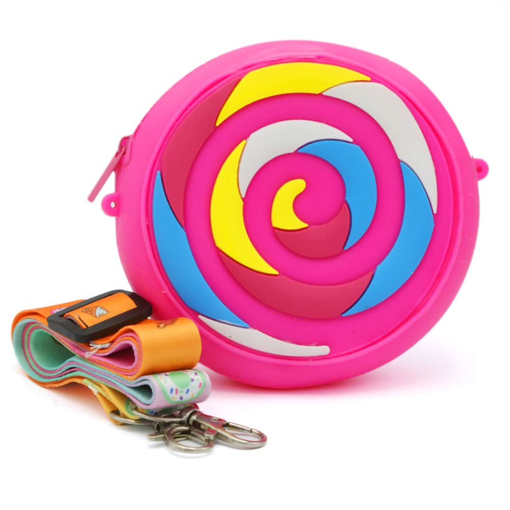 Girls Sling Bag - Dark Pink, Kids Bags, Chase Value, Chase Value