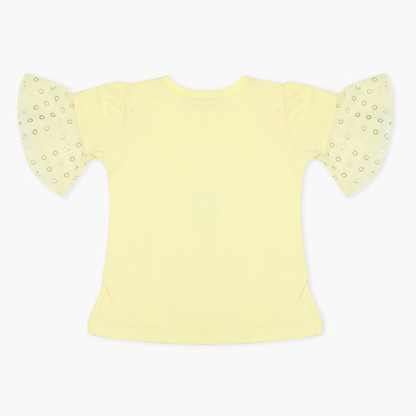 Girls T-Shirt - Lemon, Girls T-Shirts, Chase Value, Chase Value