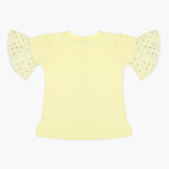 Girls T-Shirt - Lemon, Girls T-Shirts, Chase Value, Chase Value