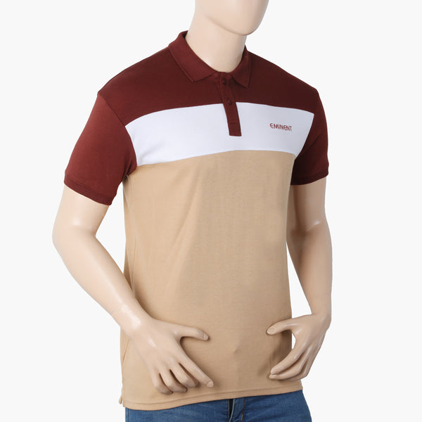 Eminent Men's Half Sleeves Polo T-Shirt - Dark Brown, Men's T-Shirts & Polos, Eminent, Chase Value