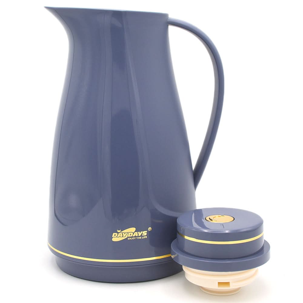 Thermos 1Ltr - Navy Blue, Thermos & Mug, Chase Value, Chase Value