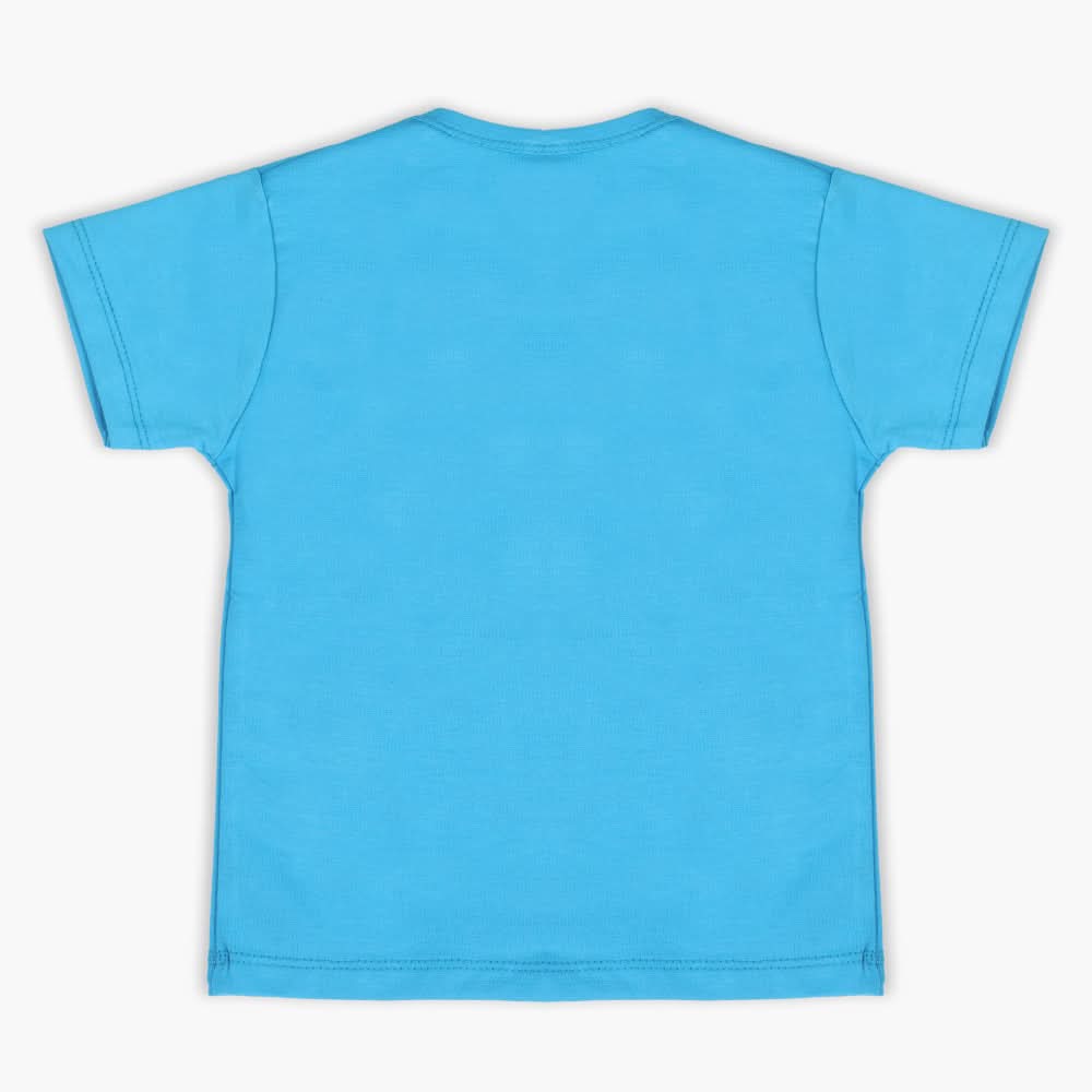 Boys Half Sleeves T-Shirt - Blue, Boys T-Shirts, Chase Value, Chase Value