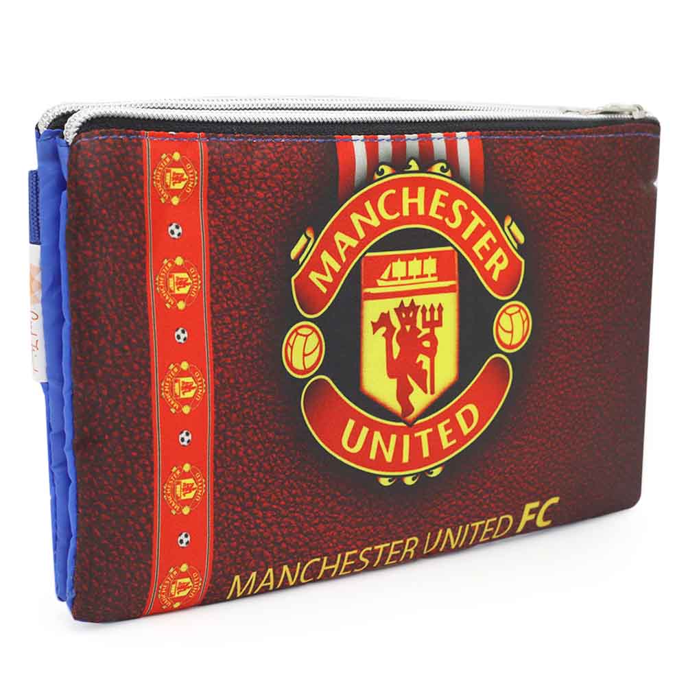 Pencil Pouch Two Zipper - Blue, Pencil Boxes & Stationery Sets, Chase Value, Chase Value