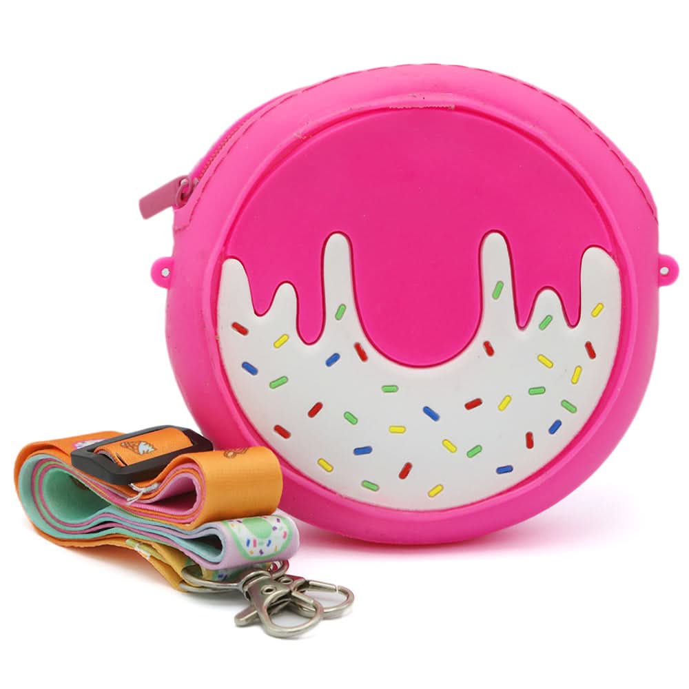 Girls Sling Bag - Dark Pink, Kids Bags, Chase Value, Chase Value