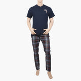 Men's Night Suit - Navy Blue, Men's Nightwear, Chase Value, Chase Value