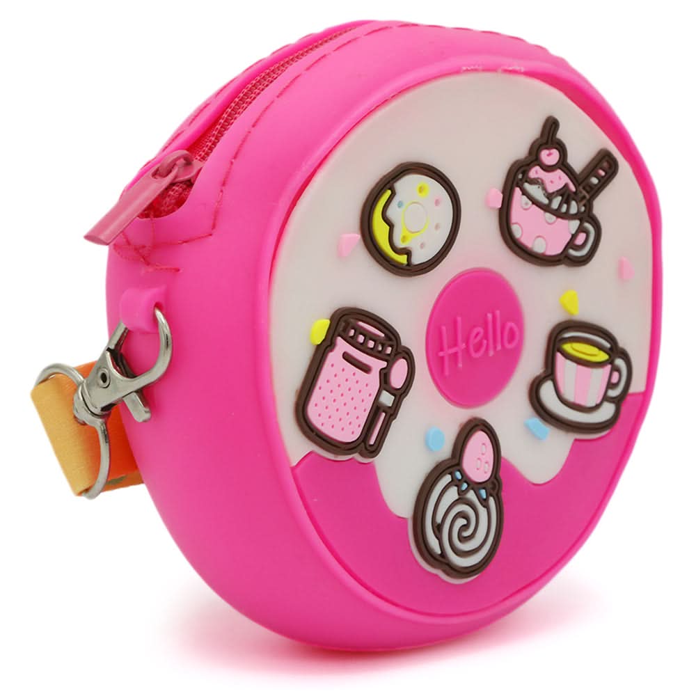 Girls Sling Bag - Dark Pink, Kids Bags, Chase Value, Chase Value