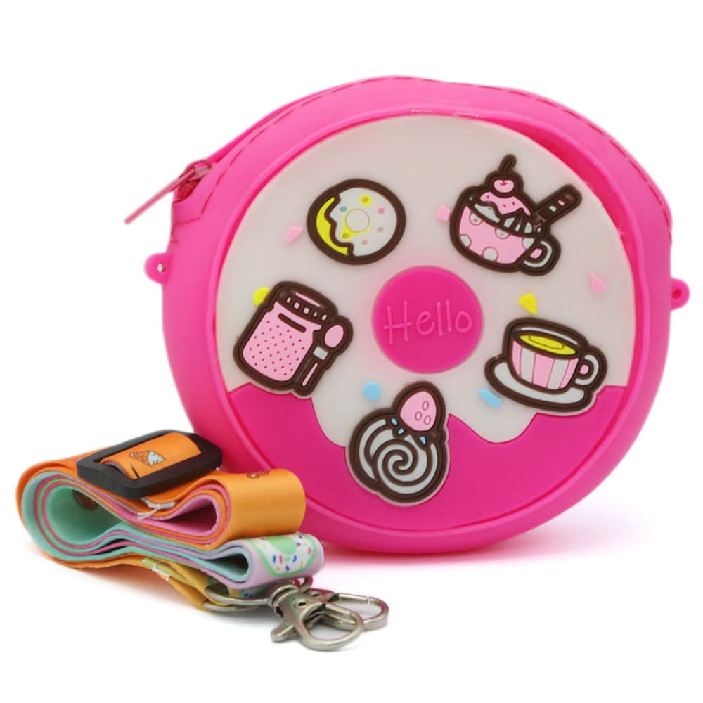 Girls Sling Bag - Dark Pink, Kids Bags, Chase Value, Chase Value