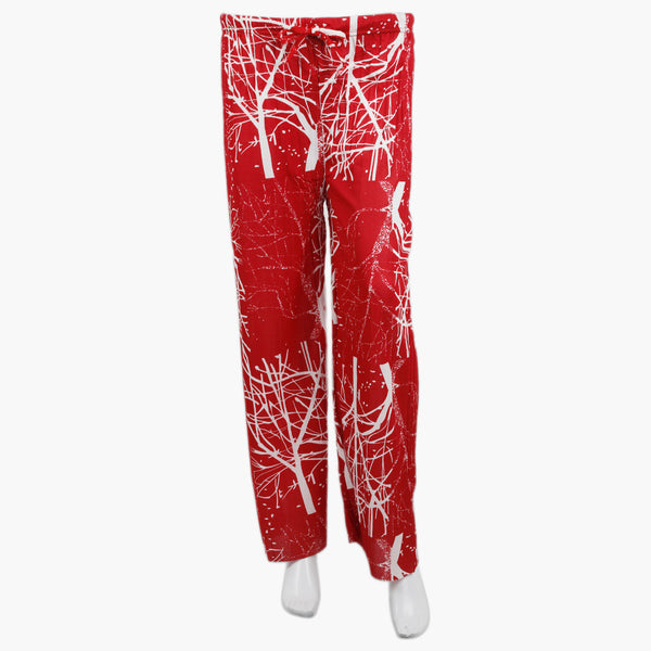 Women's Fancy Trouser - Red, Women Pants & Tights, Chase Value, Chase Value