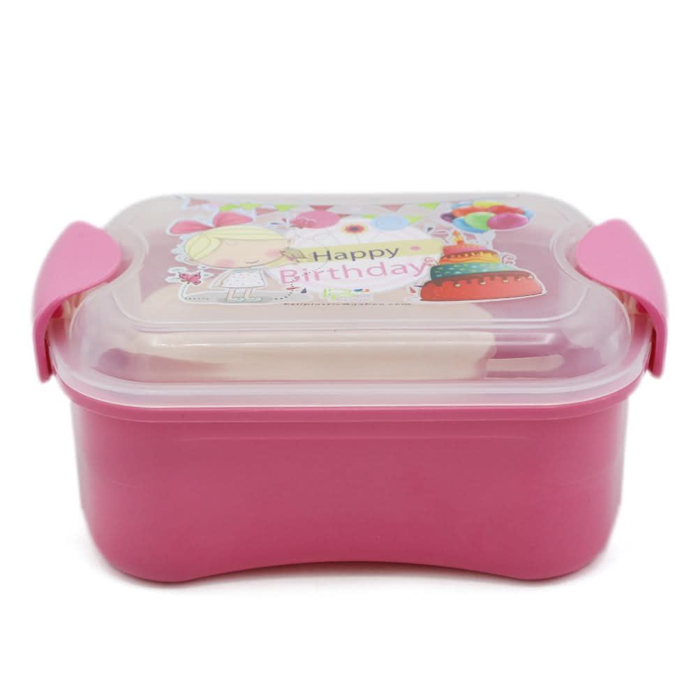 Kid's Lunch Box - Pink-C, Kids, Tiffin Boxes And Bottles, Chase Value, Chase Value