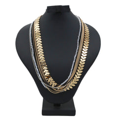 Women's Funky Mala - Gold-Black, Women Chains & Lockets, Chase Value, Chase Value