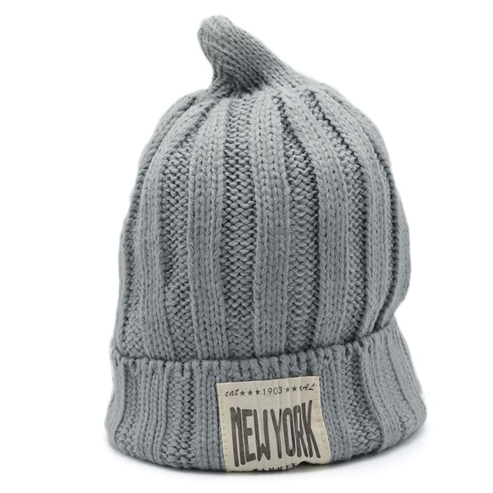 Kids Woolen Cap - Grey, Girls Caps & Gloves, Chase Value, Chase Value